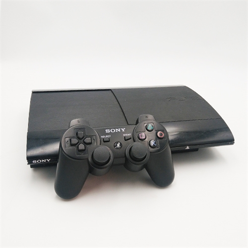Playstation 3 Konsol - Super Slim - 500 GB - SNR 02-27445970-1328368-CECH-4203C X (B Grade) (Genbrug)